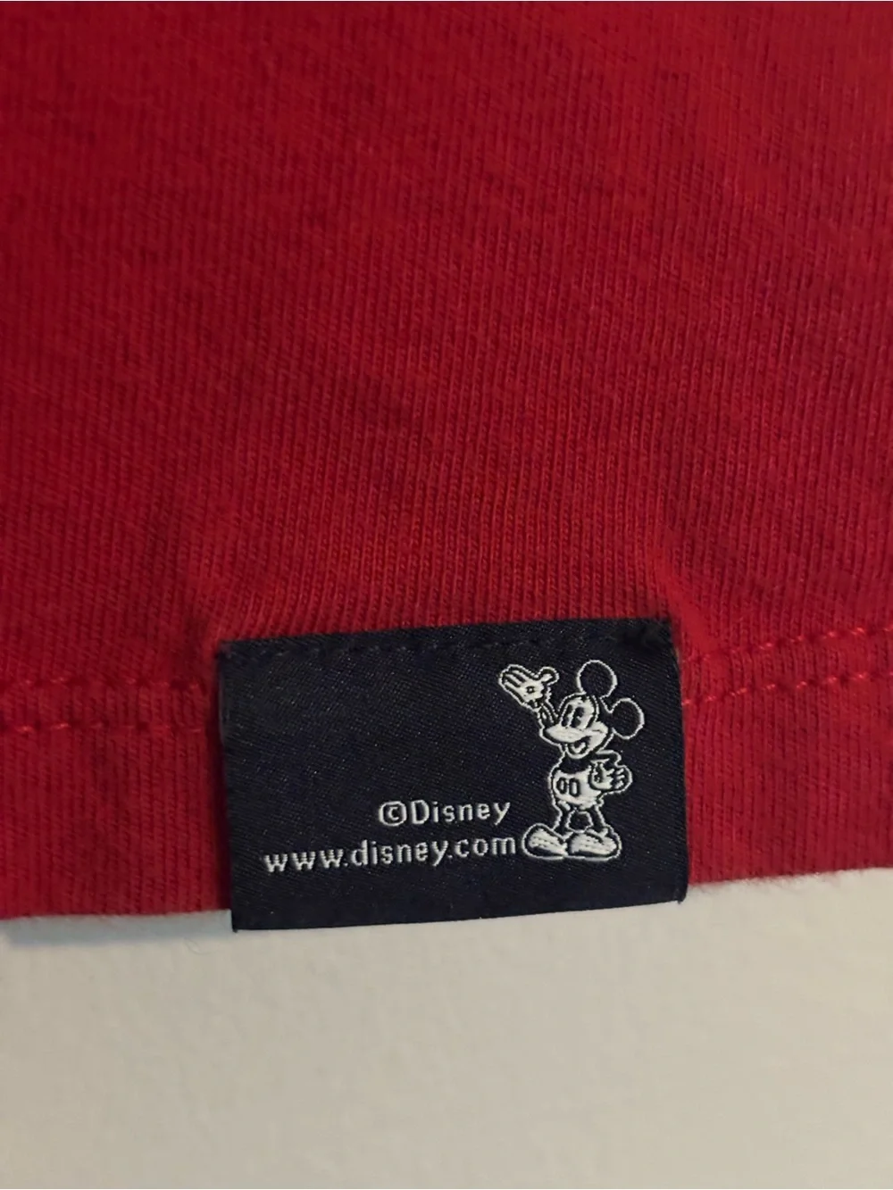 Gap Kids Girls Medium Red Crew Neck Mickey Mouse Cotton Tee Shirt Disney